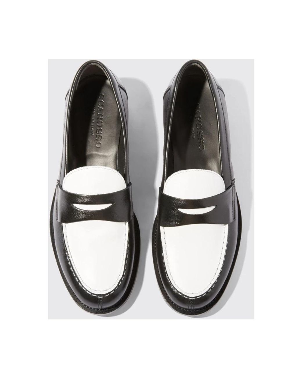 Scarosso Black Harper Edit Loafers - Handgefertigte italienische Penny Loafers