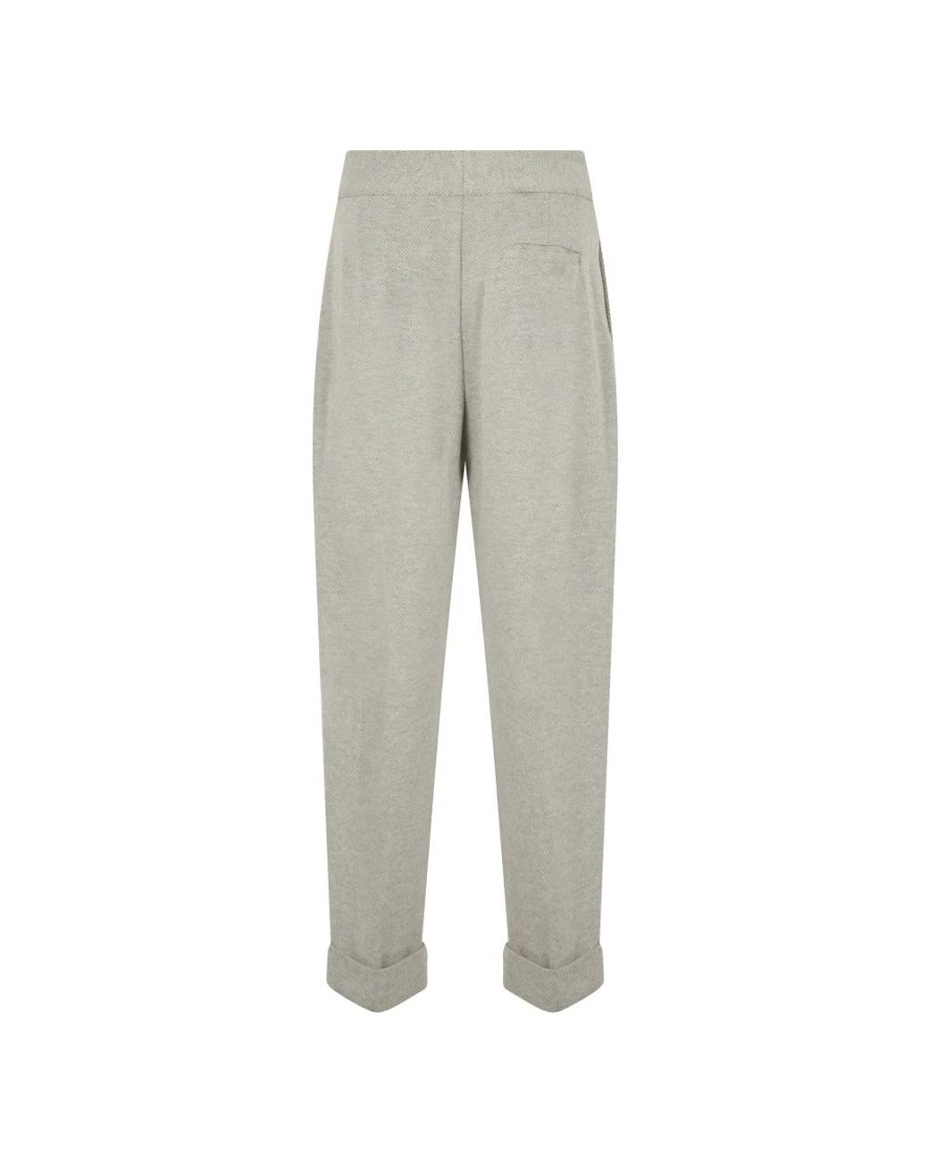 Moorer Gray Tapered Trousers