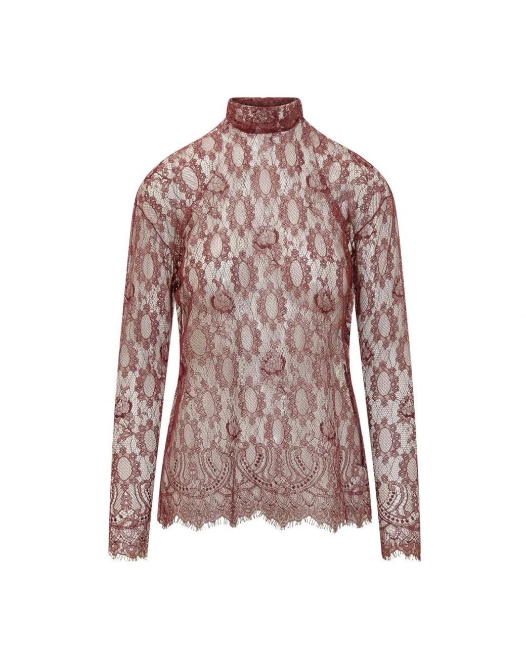 Dolce & Gabbana Purple Blouses