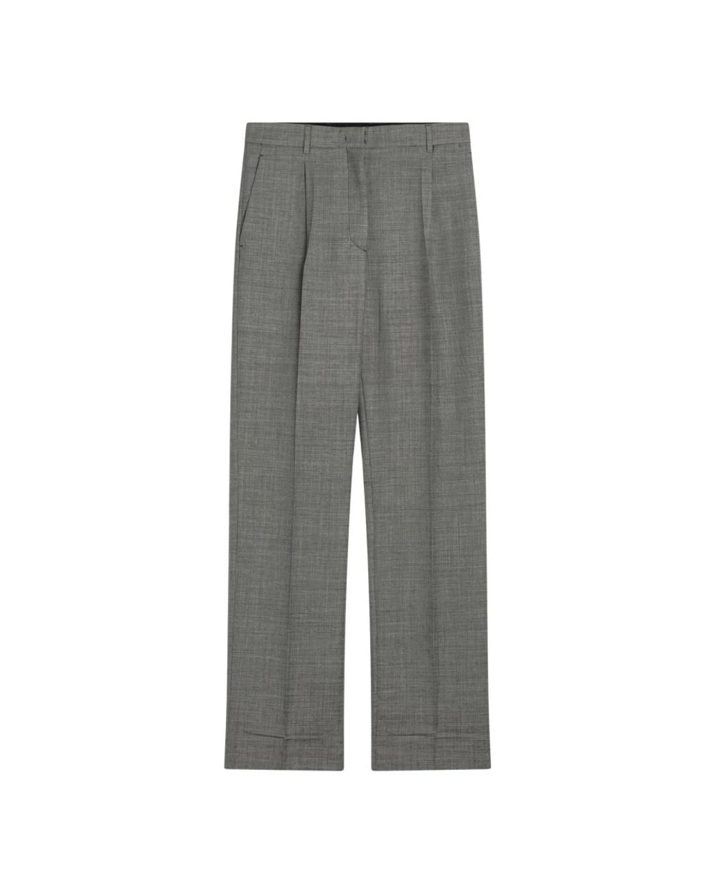 Prada Gray Graue Regular Hose