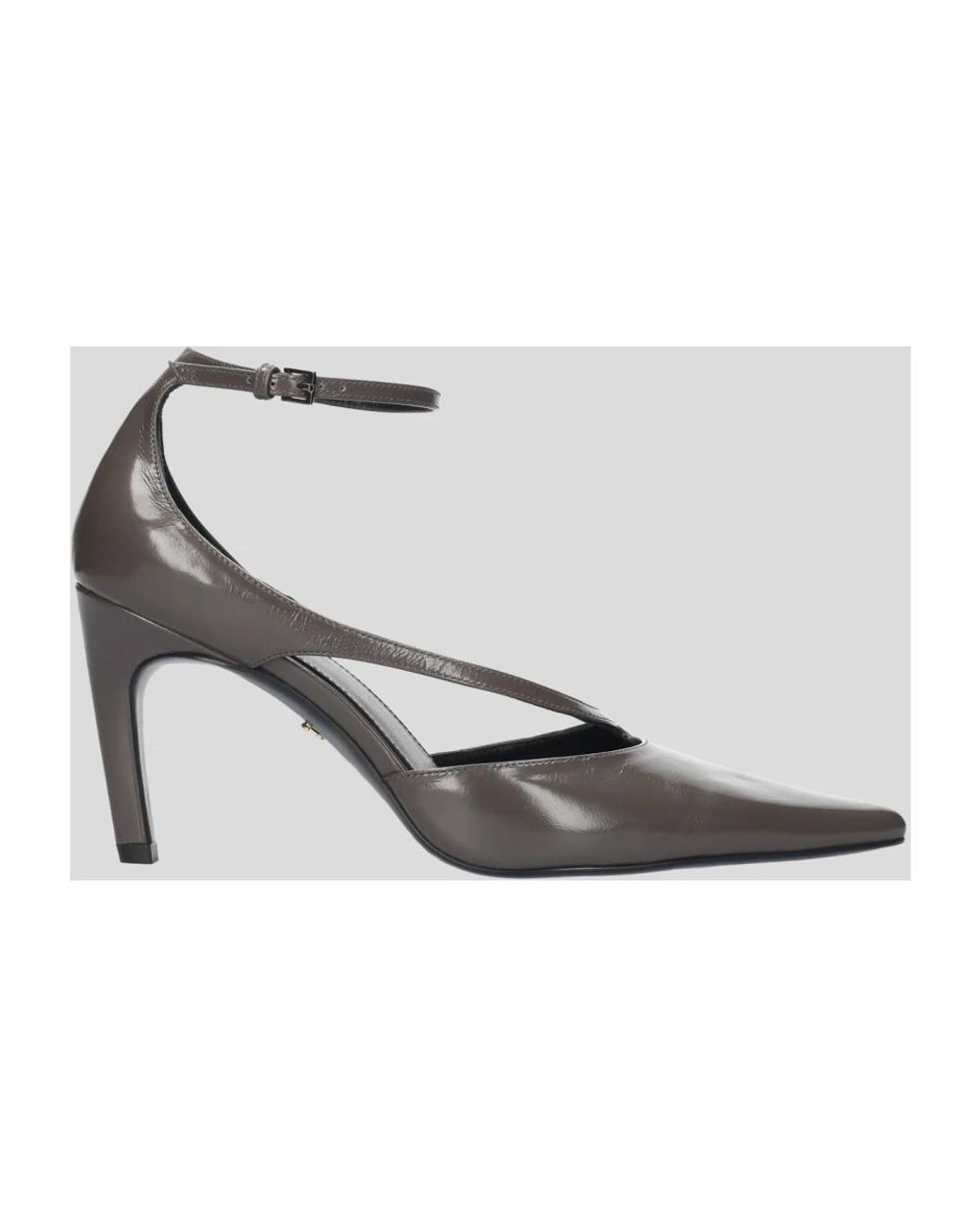 Lola Cruz Gray Pumps