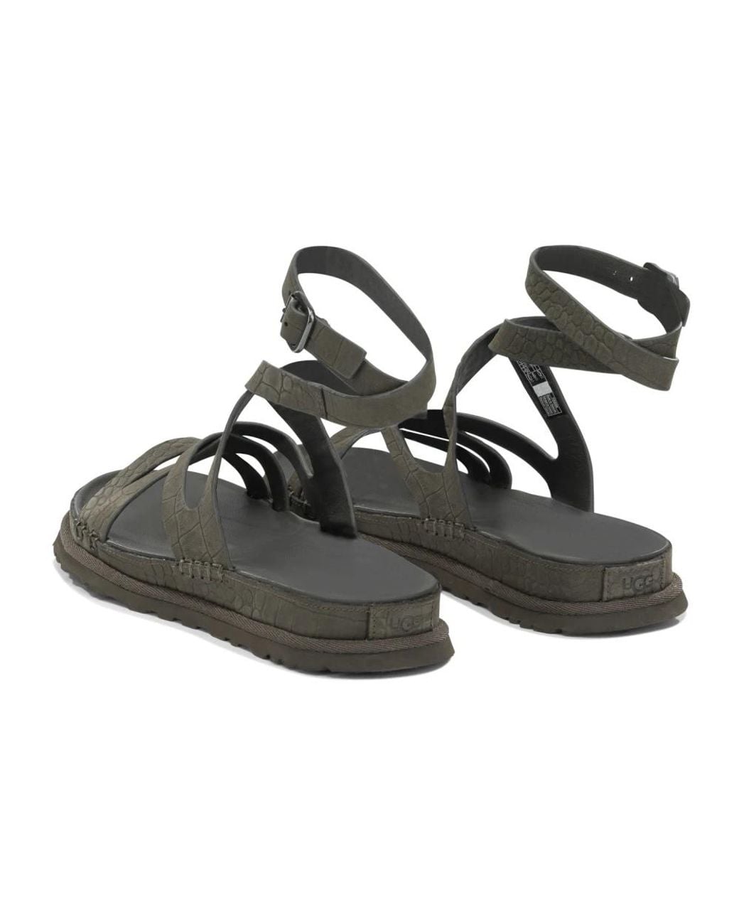 Flat Sandals Ugg de color Green