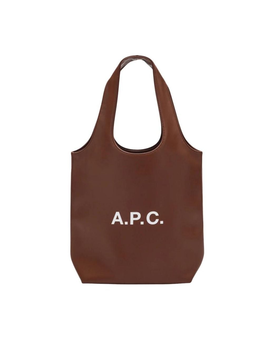 A.P.C. Brown Shopping Bags