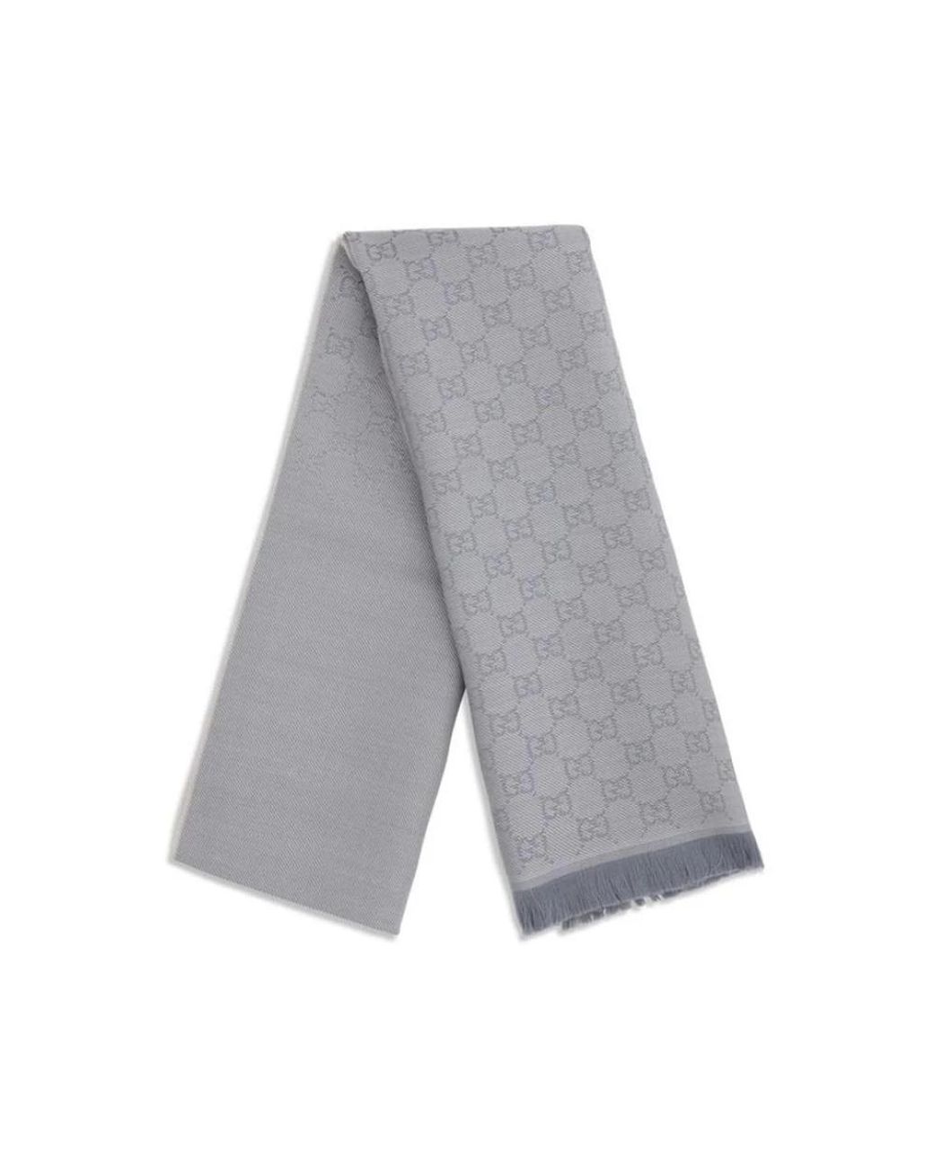 Gucci Gray Winter Scarves