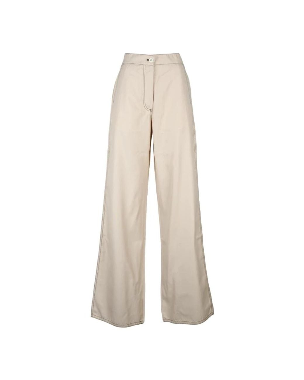 Sunnei Natural Wide Trousers