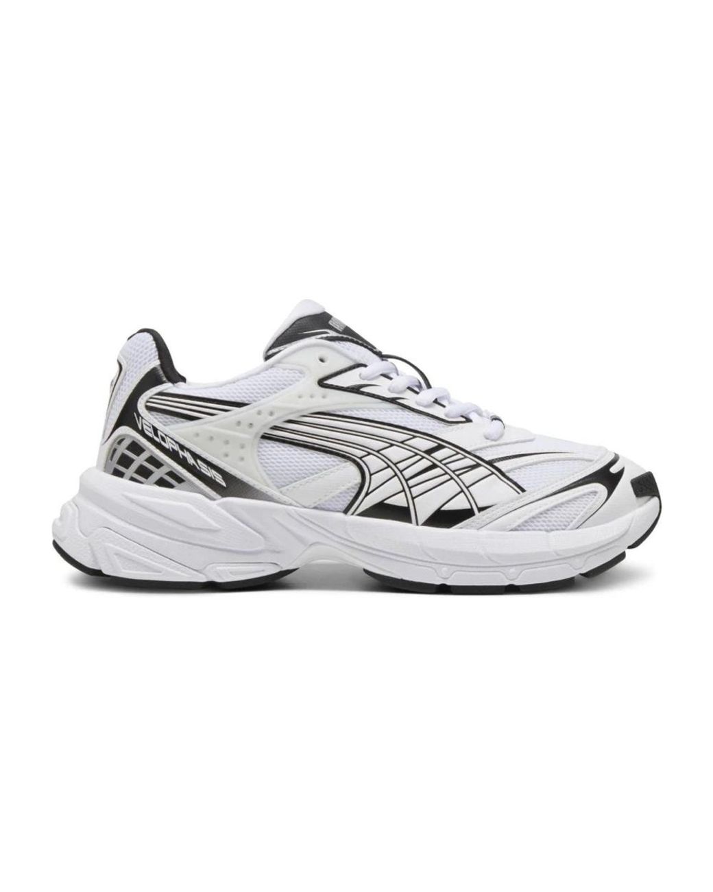 PUMA White Velophasis Always On Sneakers Trainers for men