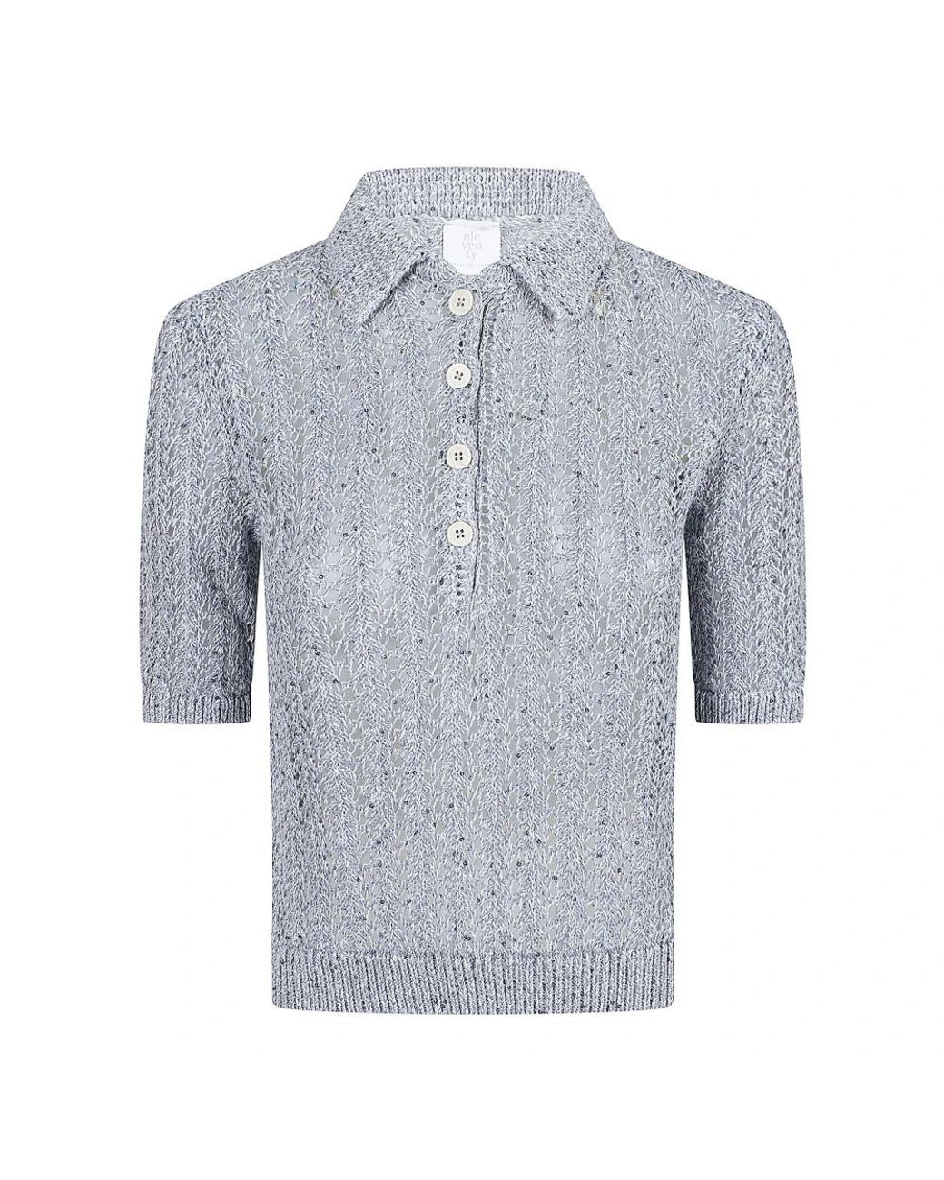 Eleventy Blue Round-Neck Knitwear