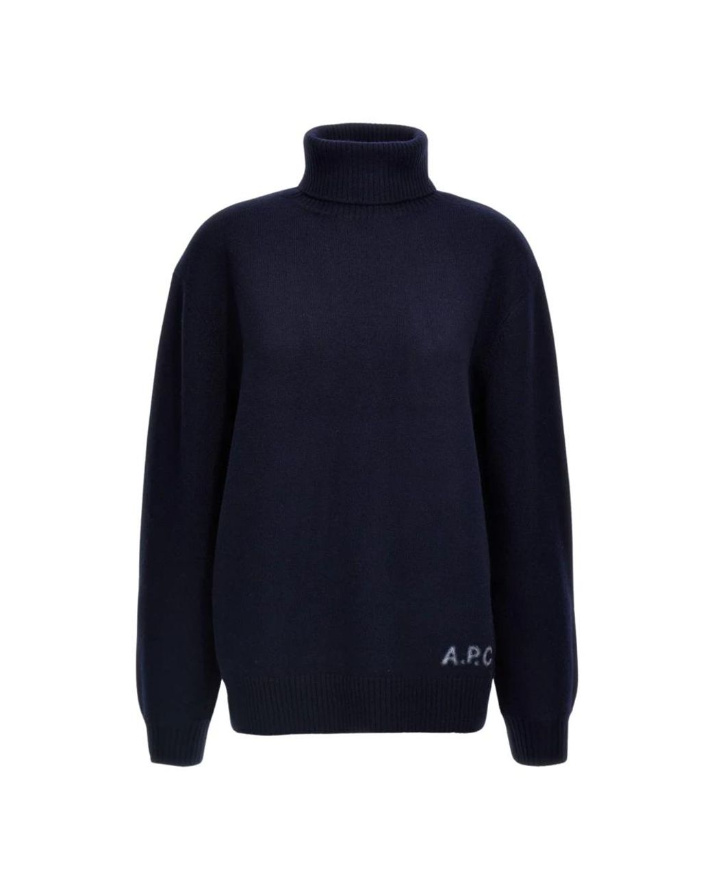 A.P.C. Blue Turtlenecks