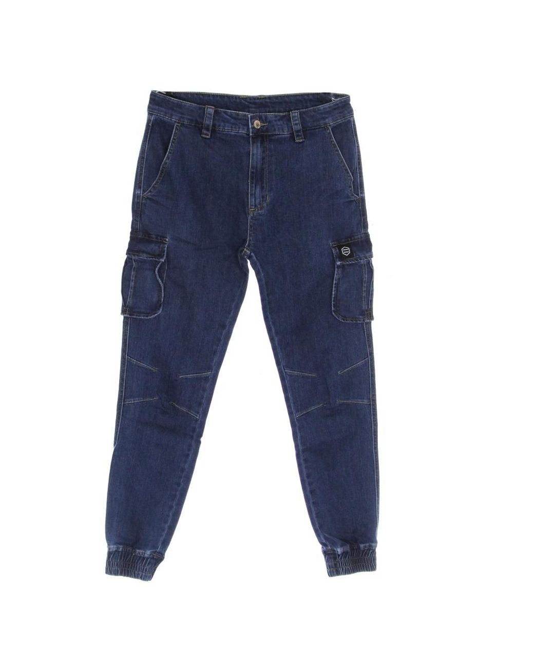DOLLY NOIRE Blue Slim Fit Jeans for men