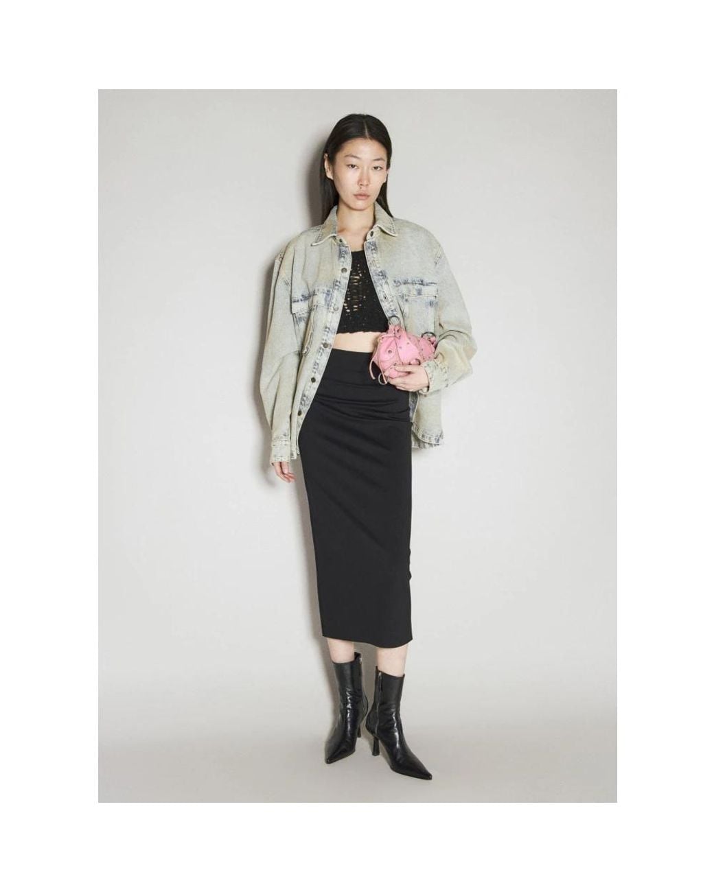 Denim Jackets Guess en coloris Gray