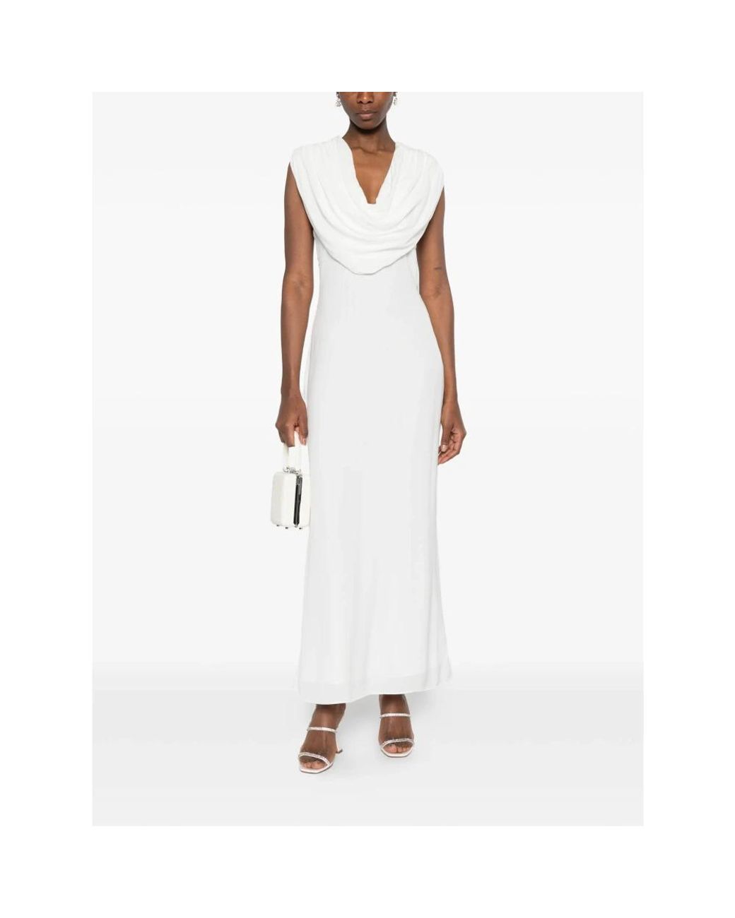 ROTATE BIRGER CHRISTENSEN White Maxi Dresses