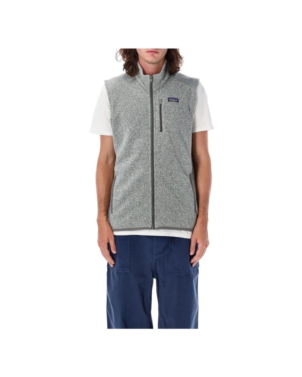 Patagonia Better Sweater Vest in het Blue voor heren