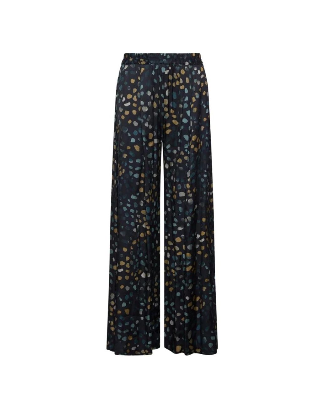 Marella Gray Wide Trousers