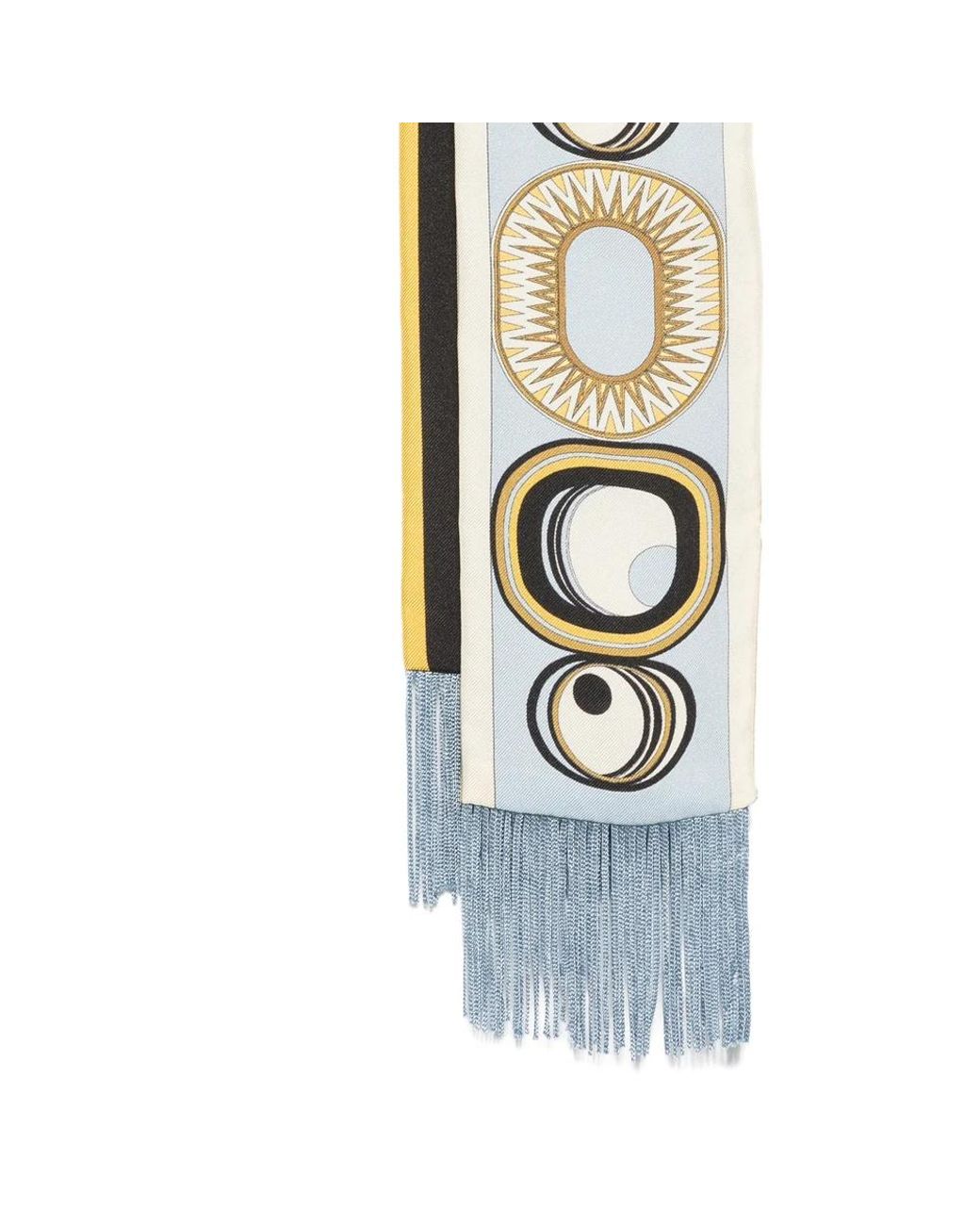 Silky Scarves LaDoubleJ de color Metallic