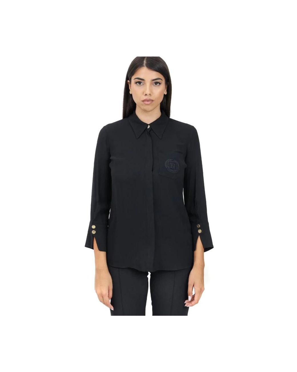 Elisabetta Franchi Black Shirts