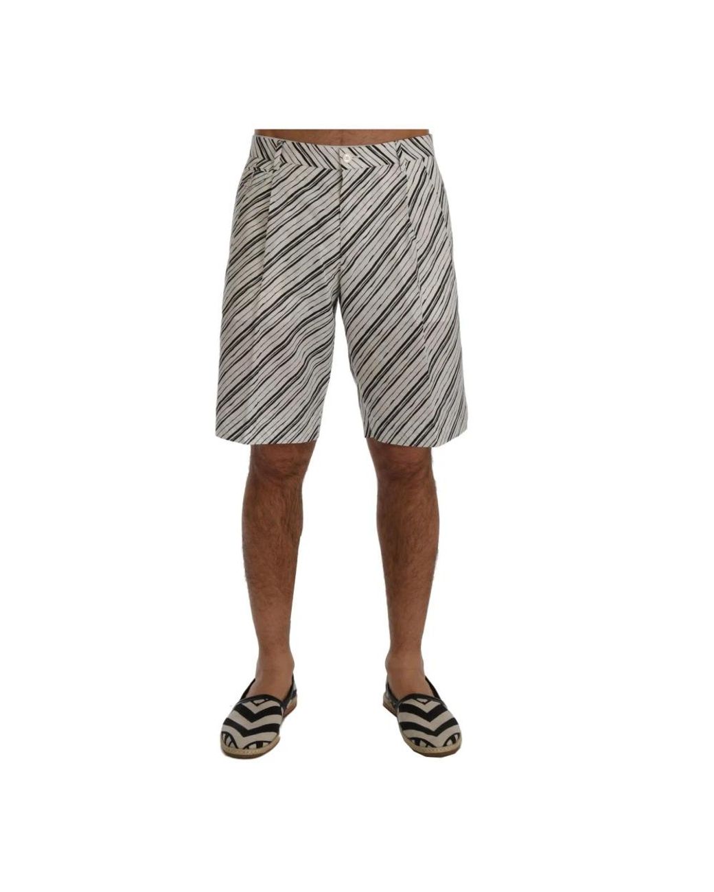 Dolce & Gabbana Gray Casual Shorts for men