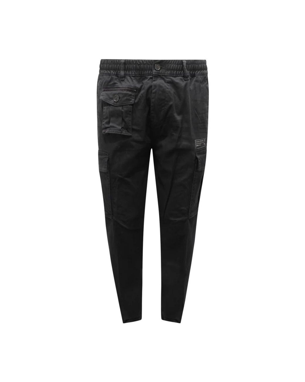 DSquared² Black Slim-Fit Trousers for men