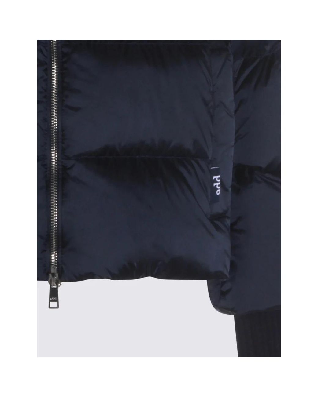 Add Jassen ,Blauw ,Satijn Down Jacket in het Blue