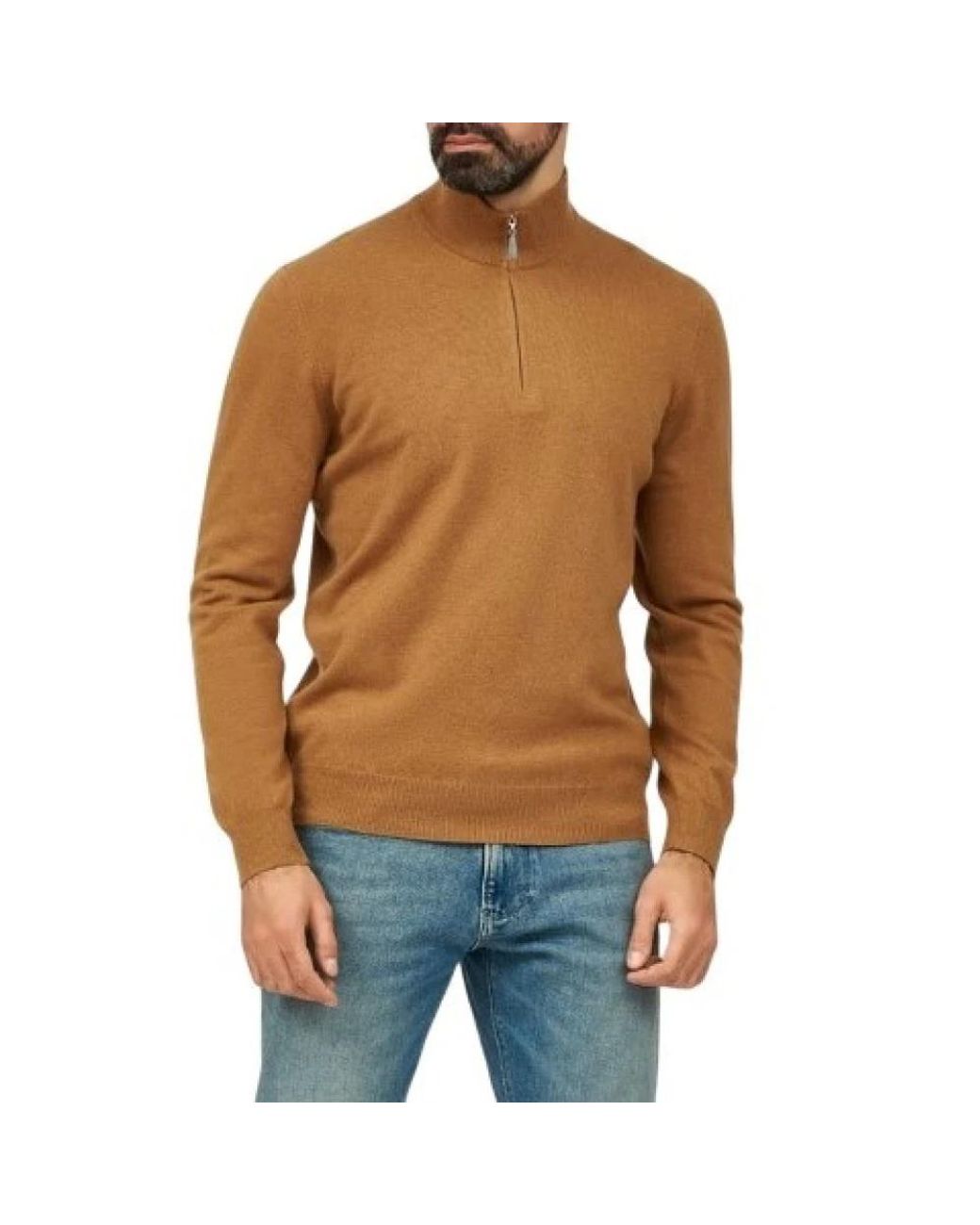 Gran Sasso Blue Turtlenecks for men