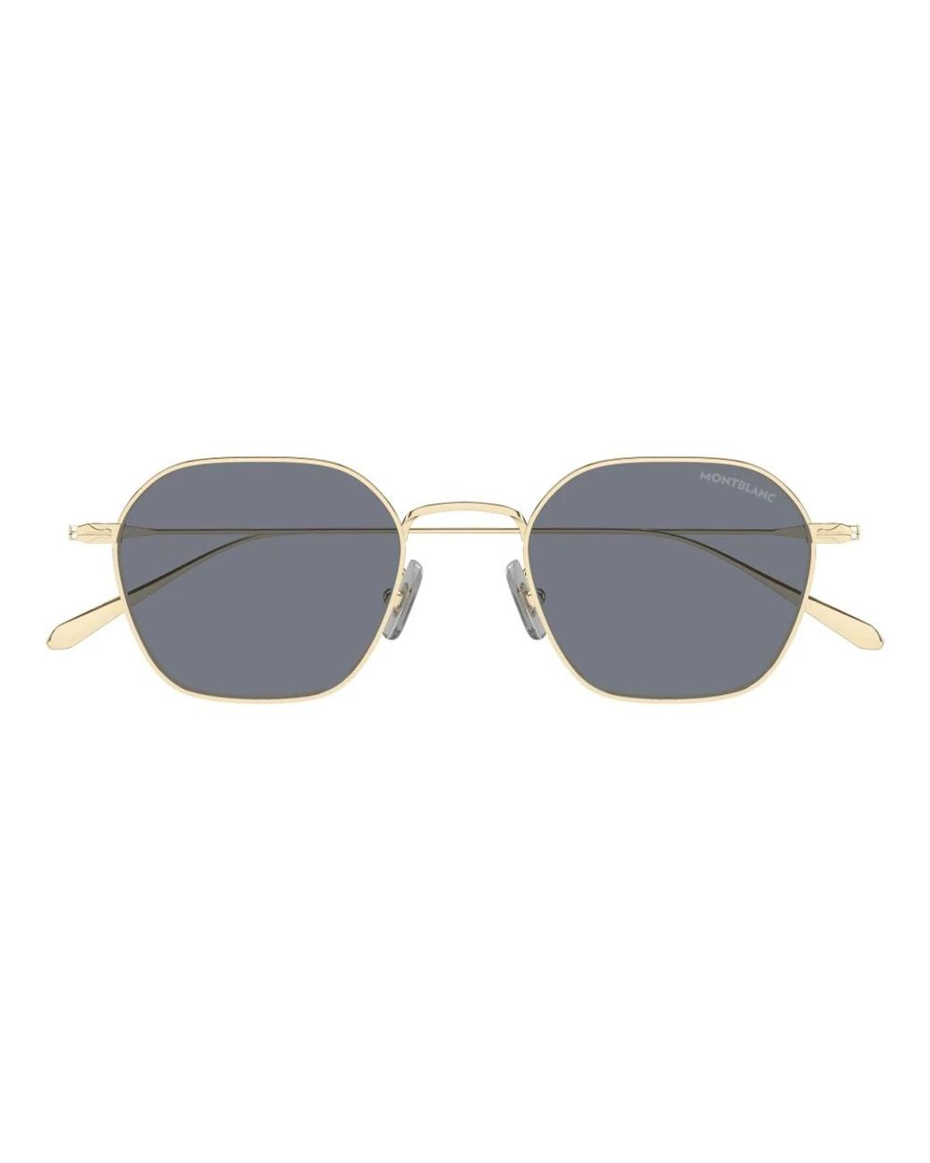 Montblanc Yellow Sunglasses for men