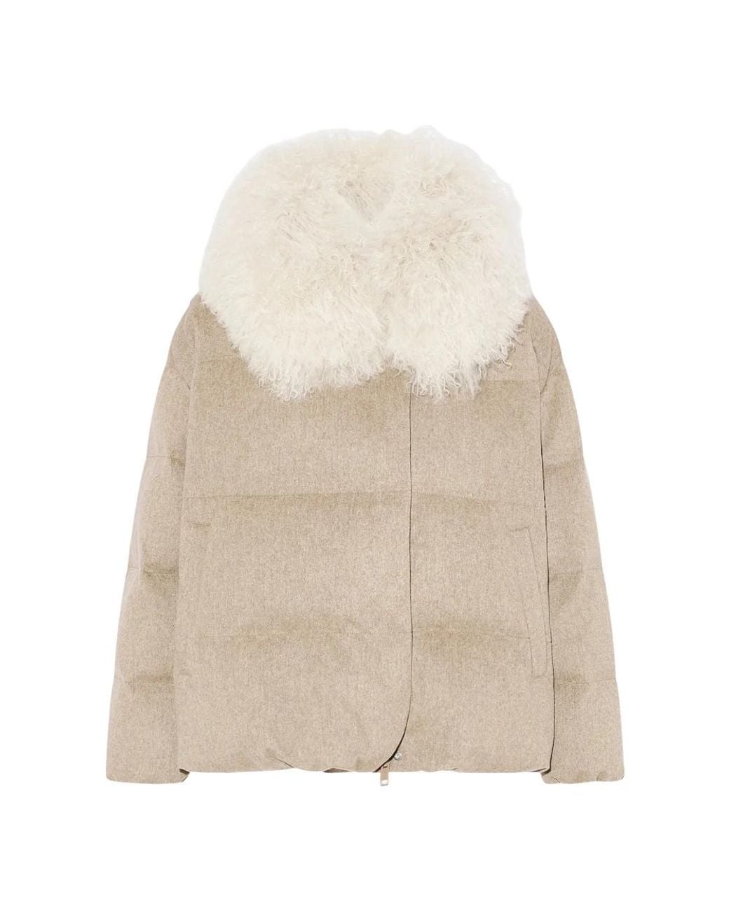 Yves Salomon Natural Winter Jackets