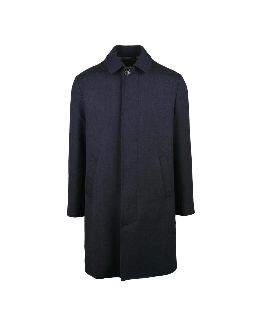 Circolo 1901 Blue Single-Breasted Coats for men