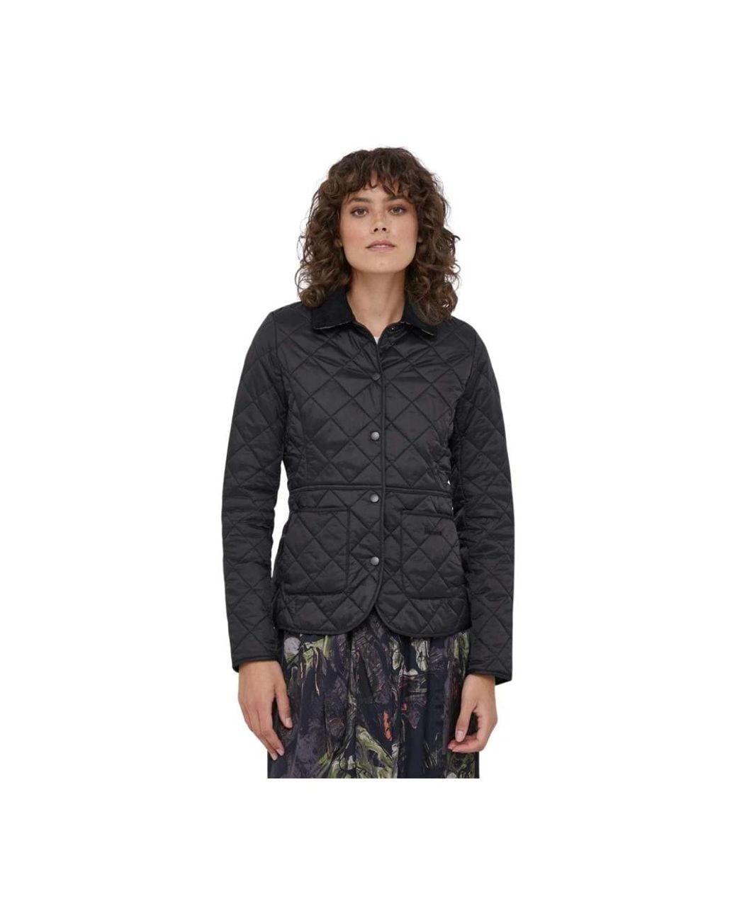Barbour Deveron Quilted Jacket in het Black