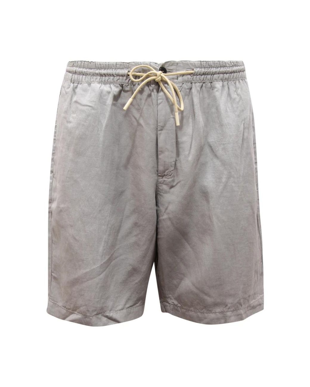 PT01 Gray Casual Shorts for men