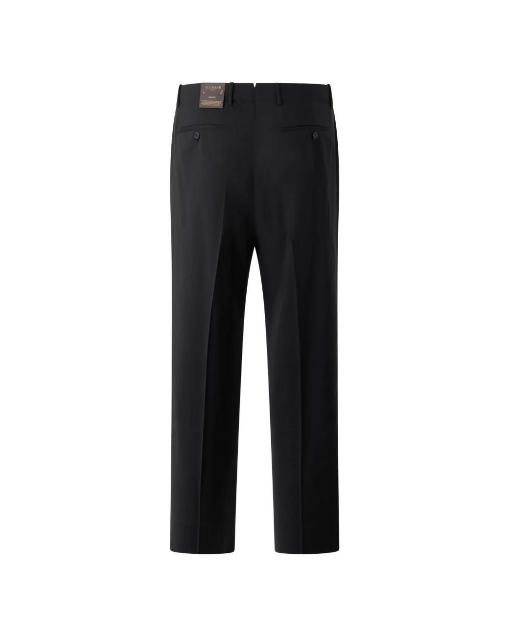 Slowear Virgin Wool Pants in het Black voor heren