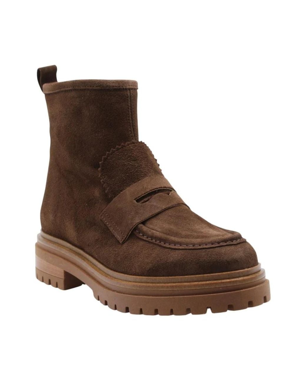 CTWLK Brown Ankle Boots