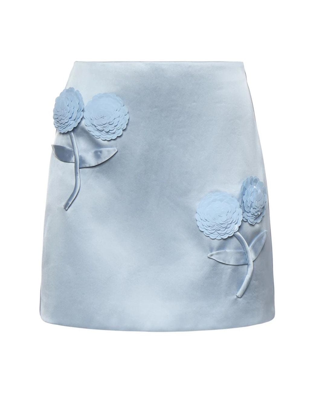 Self-Portrait Blue Short Skirts