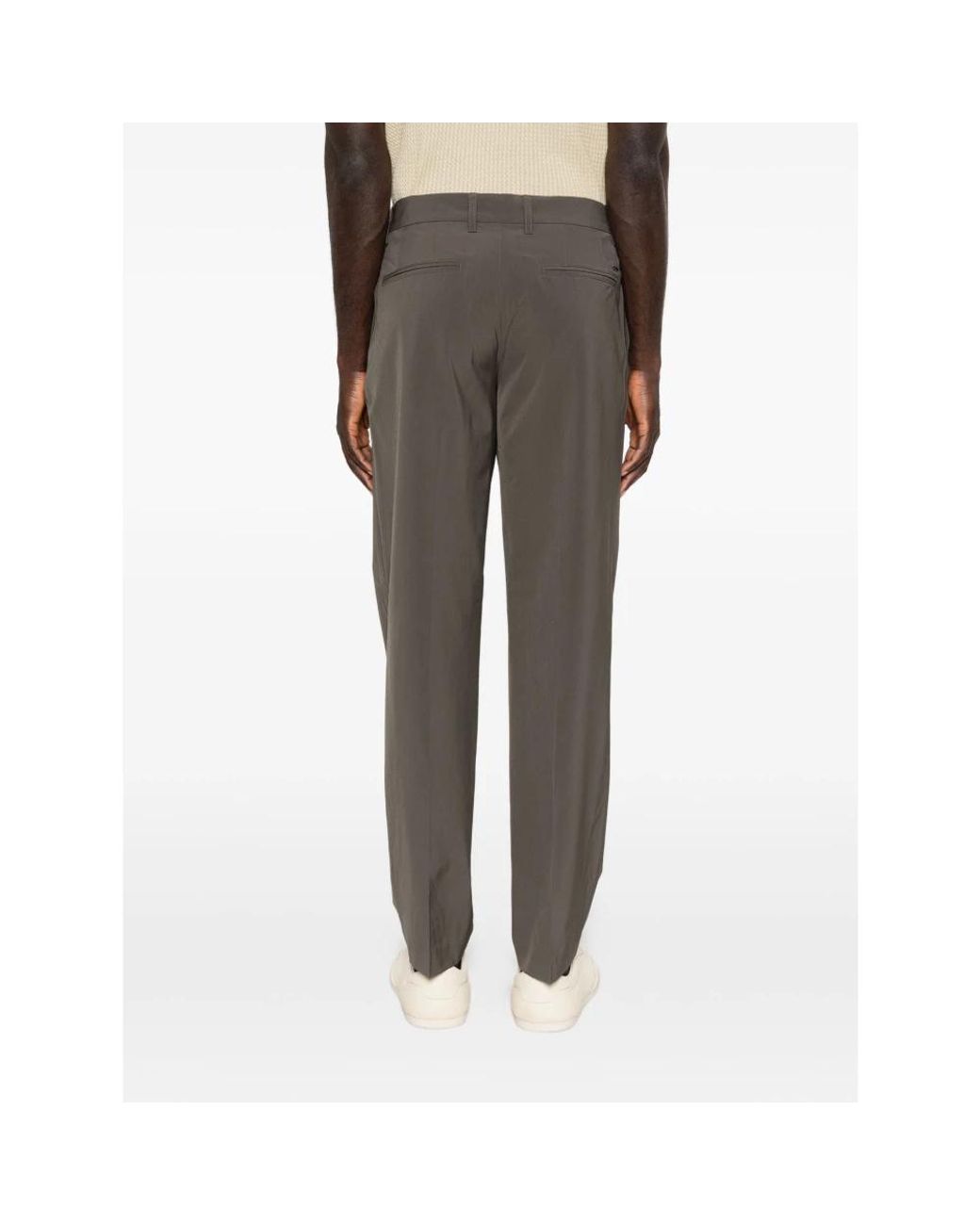 Emporio Armani Gray Suit Trousers