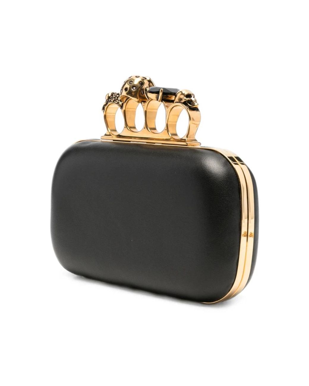 McQueen Black Clutches