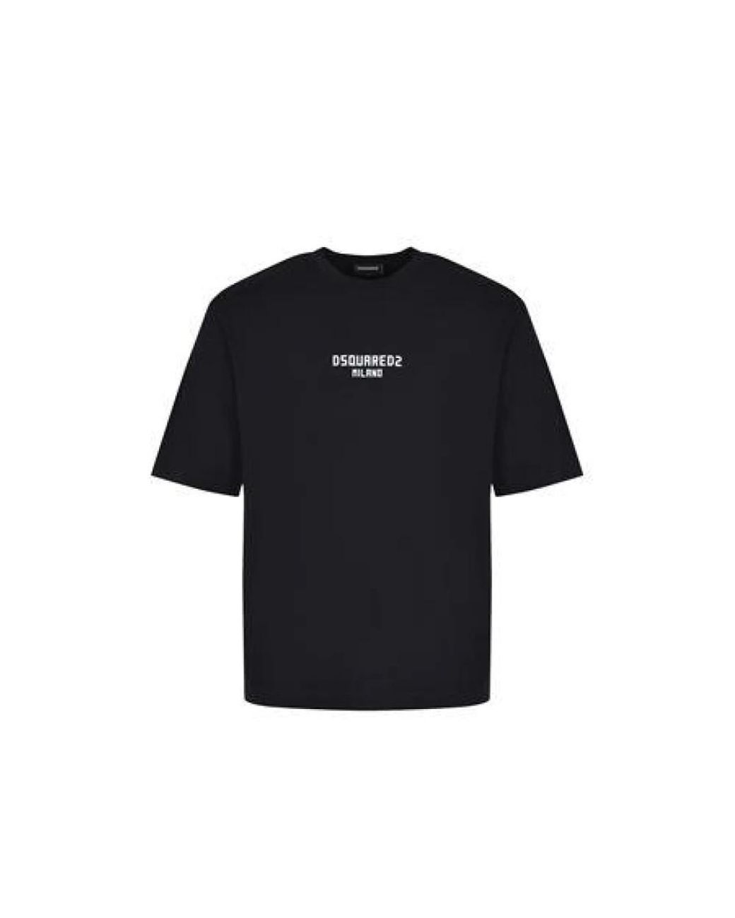 DSquared² Logo T-Shirt in het Black voor heren