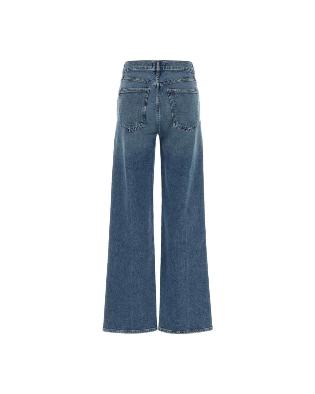 Wide Jeans Agolde de color Blue