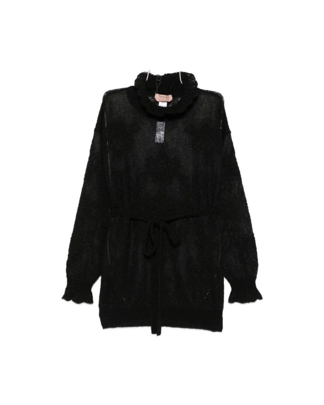 Twinset Black Long Knitwear
