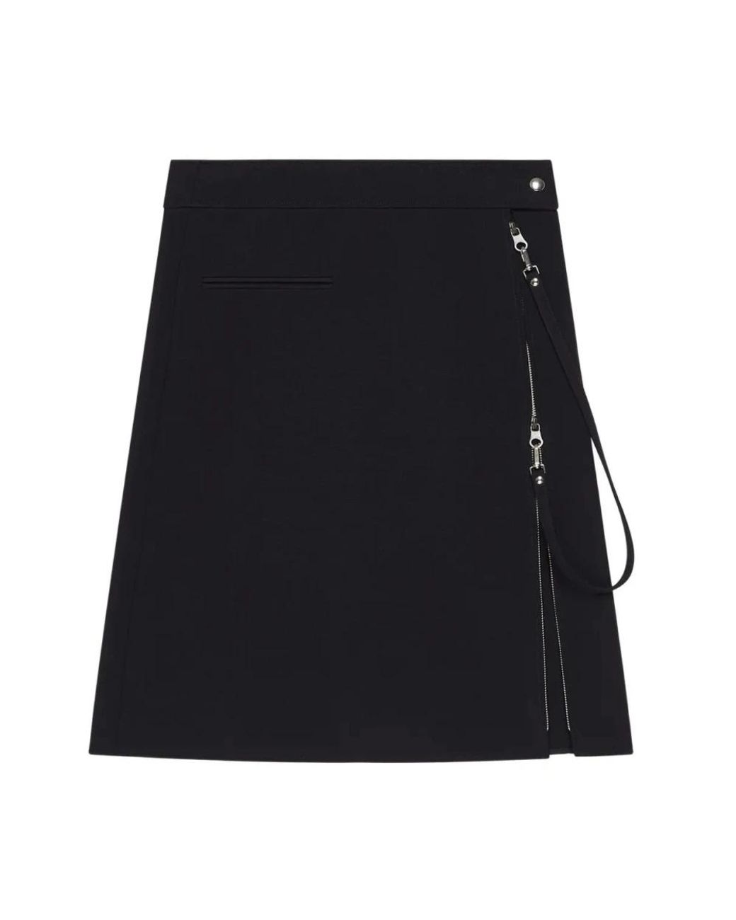 Courreges Short Skirts in het Black