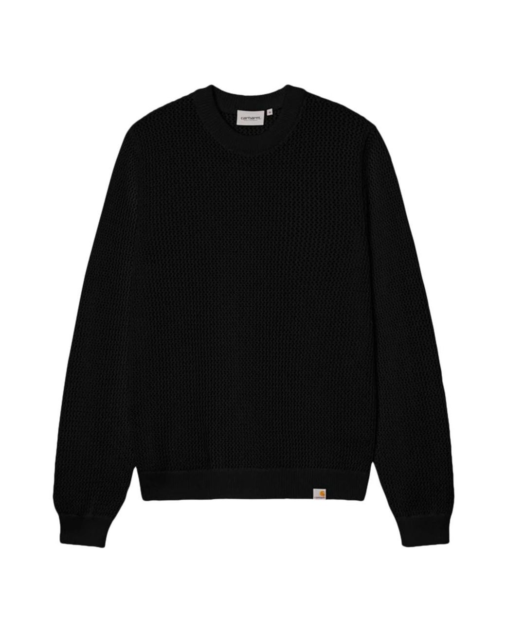 Carhartt Black Round-Neck Knitwear for men