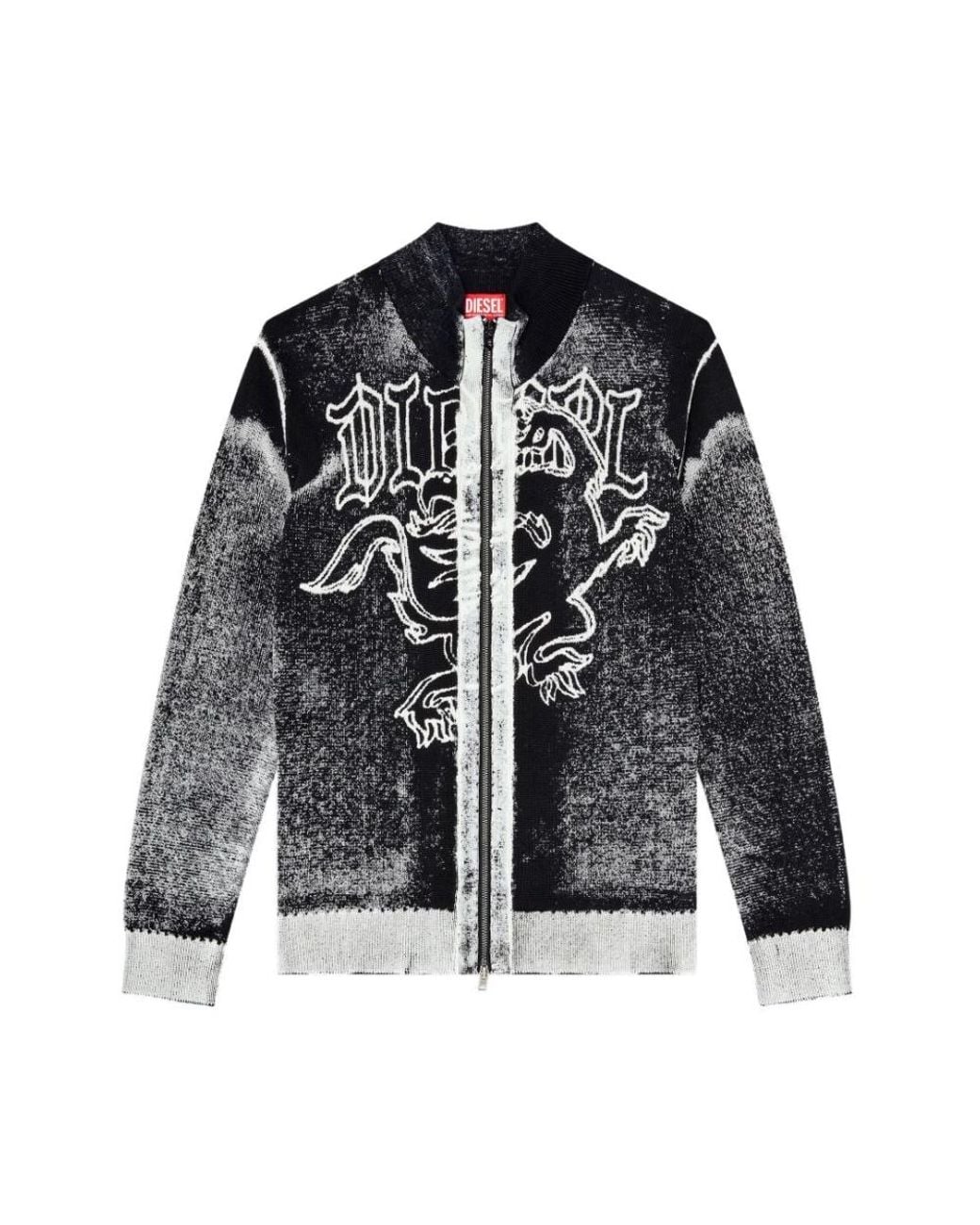 DIESEL Black Cardigans for men