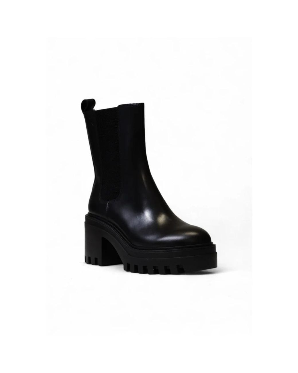 Calvin Klein Black Heeled Boots