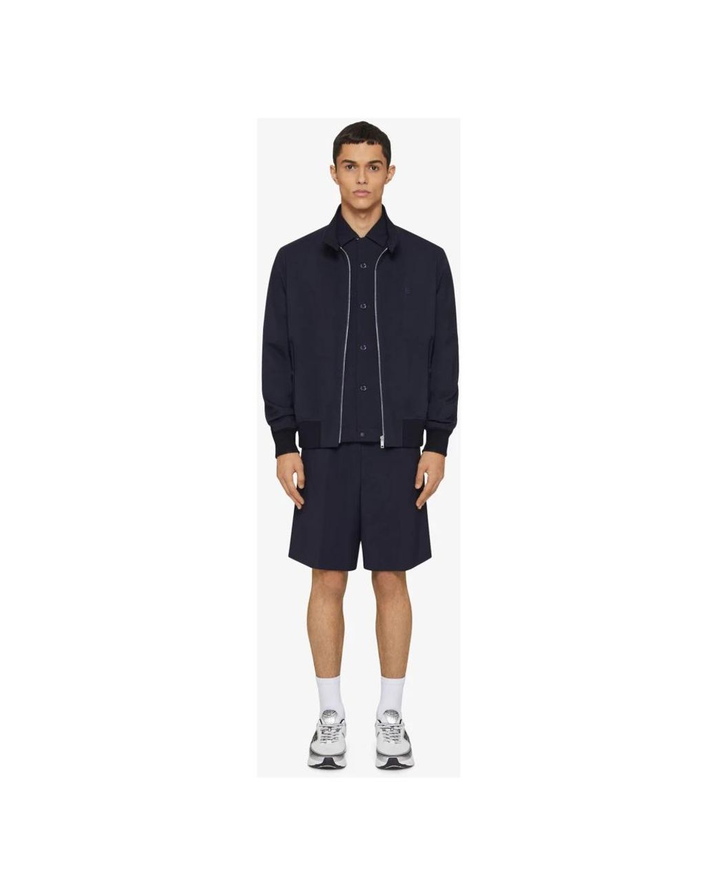 Givenchy Blue Casual Shorts for men