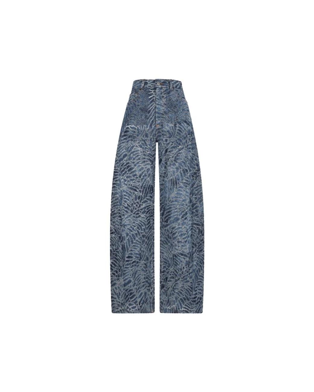 GIUSEPPE DI MORABITO Blue Wide Jeans