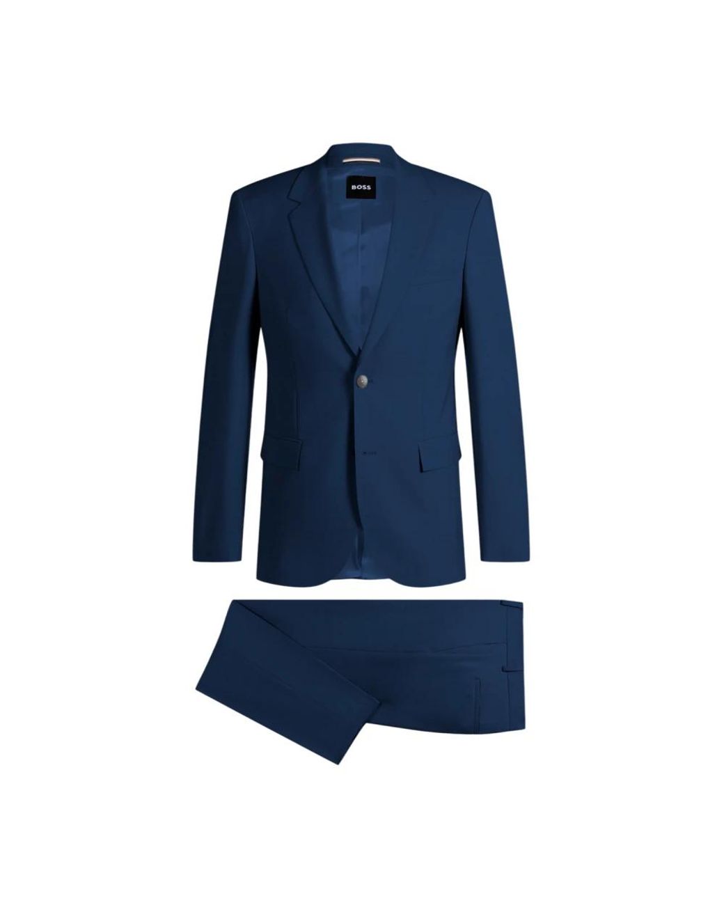 Boss Single Breasted Suits in het Blue voor heren