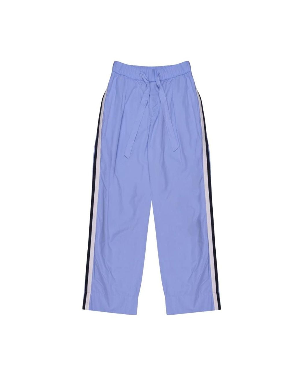 Tekla Blue Wide Trousers