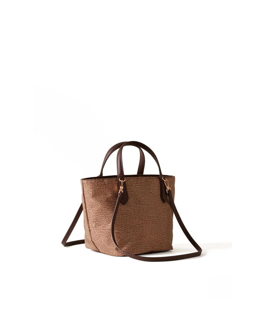 Handbags Borbonese de color Brown