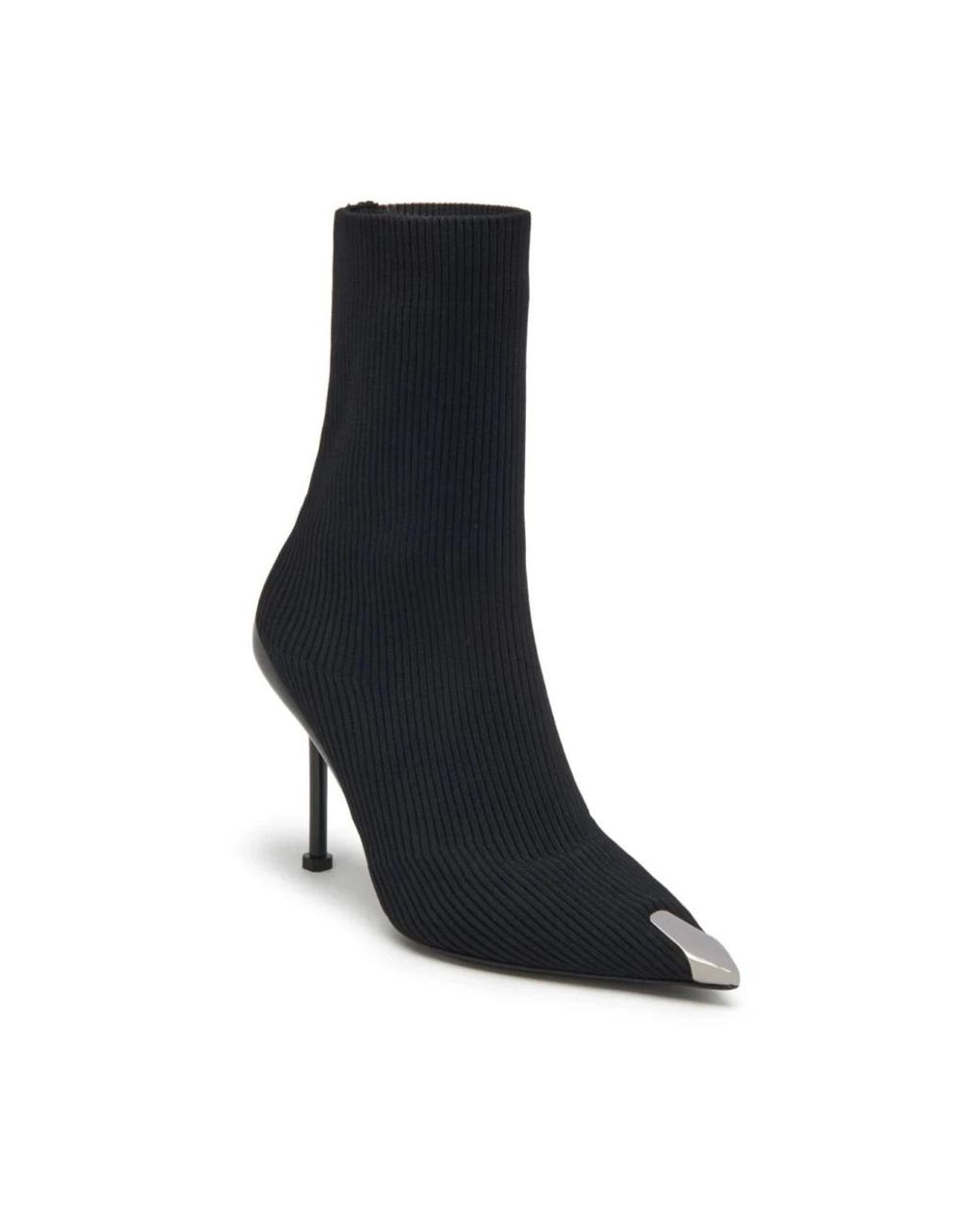 McQueen Black Heeled Boots