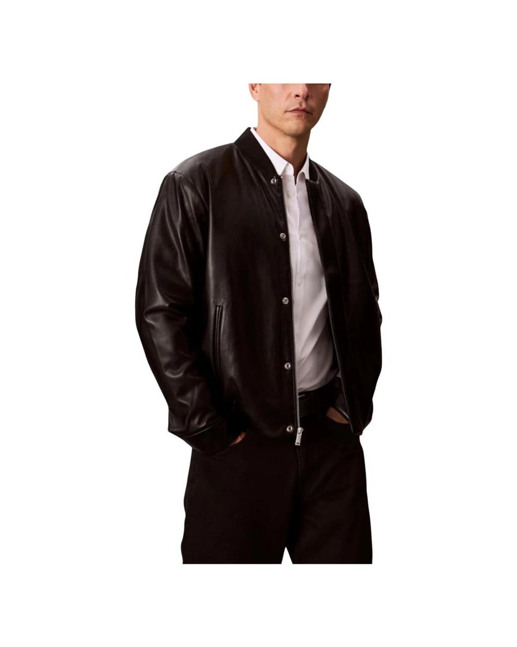 Calvin Klein Black Light Jackets for men