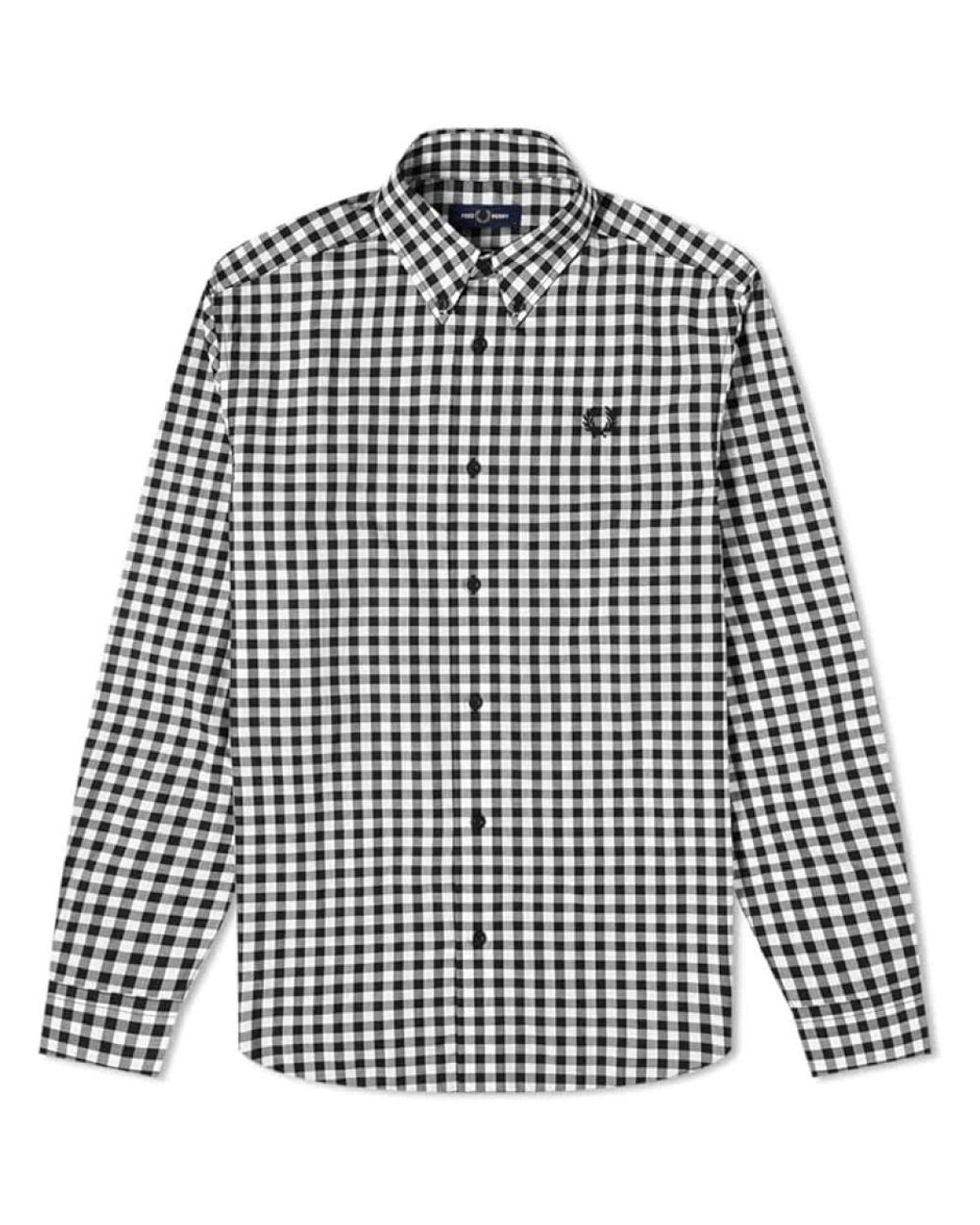 Fred Perry Black Casual Shirts for men