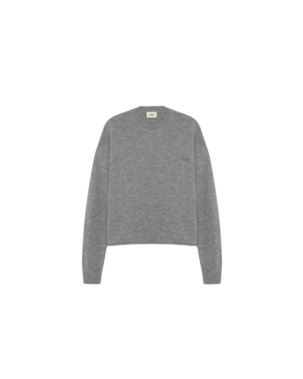 Autry Gray Rundhals-Strickpullover