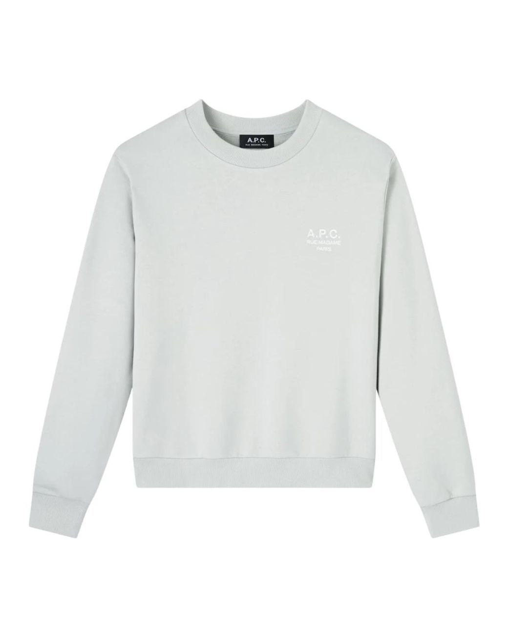 A.P.C. White Sweatshirts for men